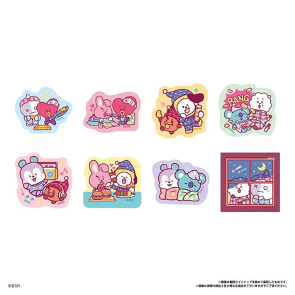 Bandai BT21 Snack Box with Die Cut Stickers 10 Pack