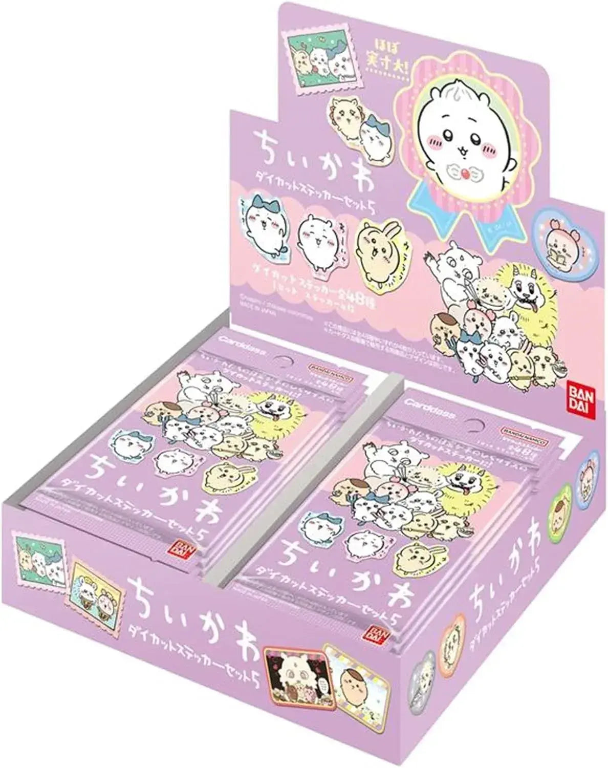Bandai Chiikawa Die Cut Sticker Set 5 Pack 20 Pack