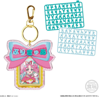 Bandai Detective Pretty Cure Deco Name Candy Toy 12 Piece Box