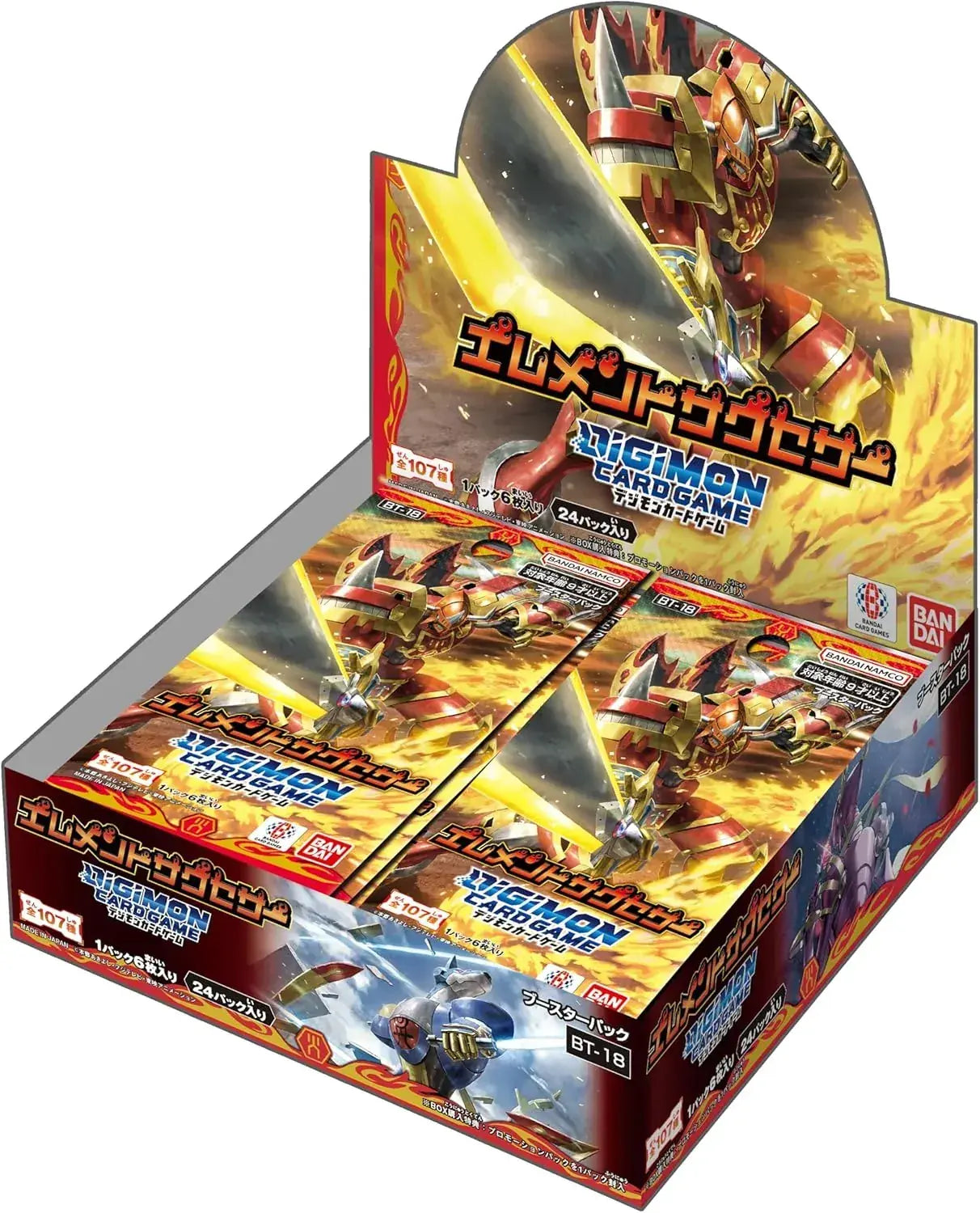 Bandai Digimon Card Game Booster Pack Box 24 Packs