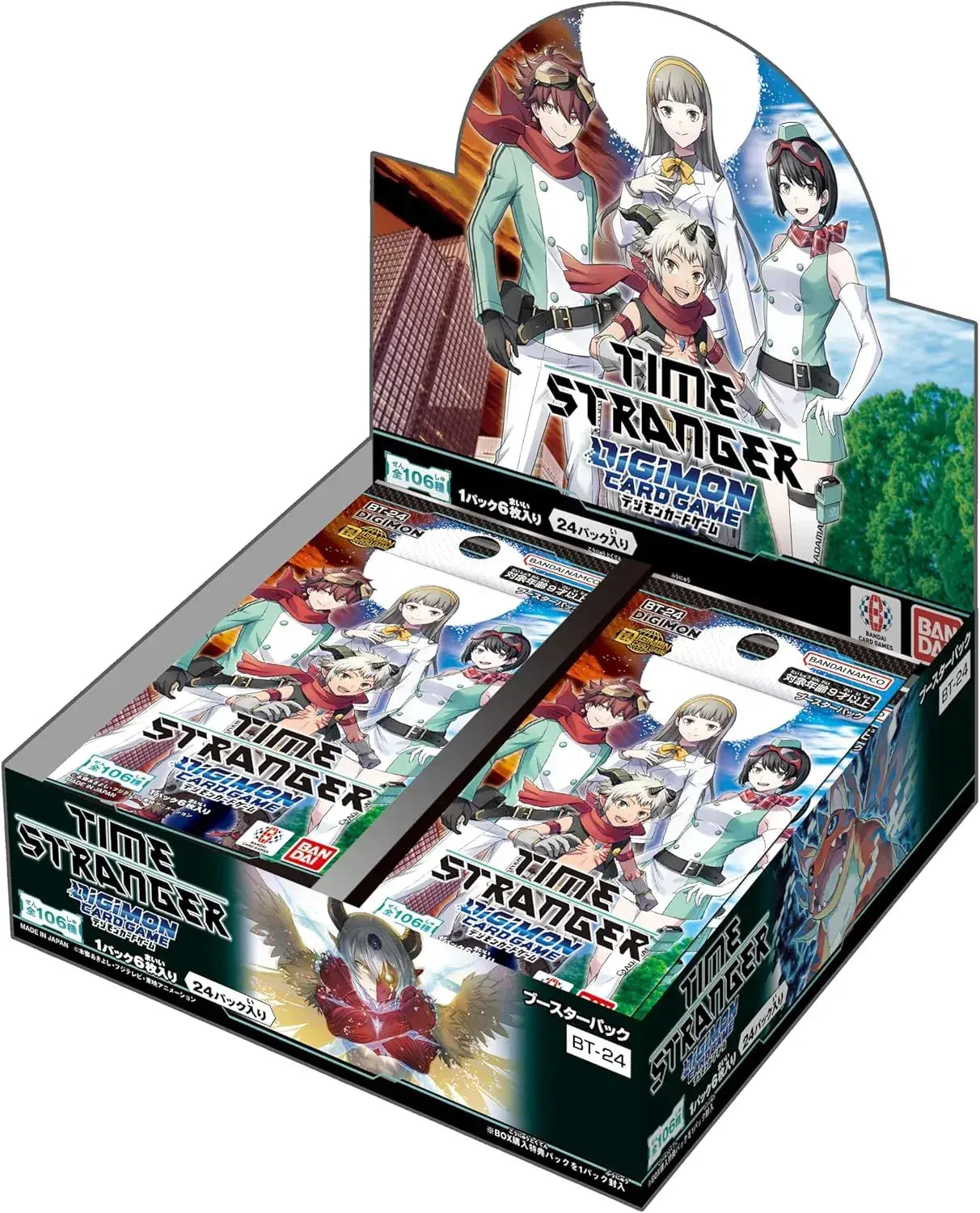 BANDAI Digimon Card Game Time Stranger BT-24 Booster Pack Box TCG JAPAN OFFICIAL