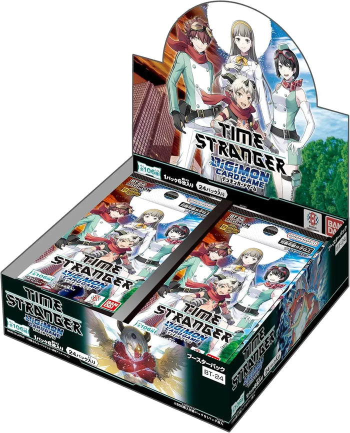 Bandai Digimon Card Game Time Stranger Booster Box 24 Packs