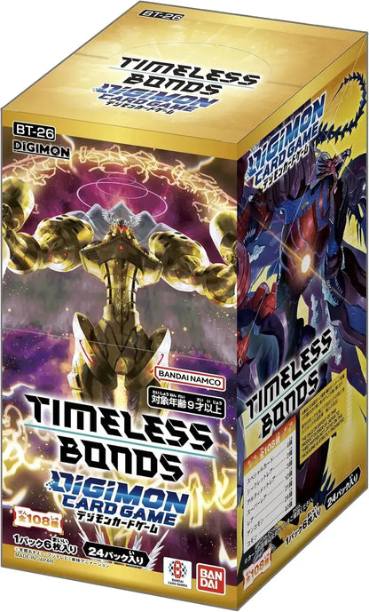 Bandai Digimon Card Game Timeless Bonds Booster Box 24 Packs