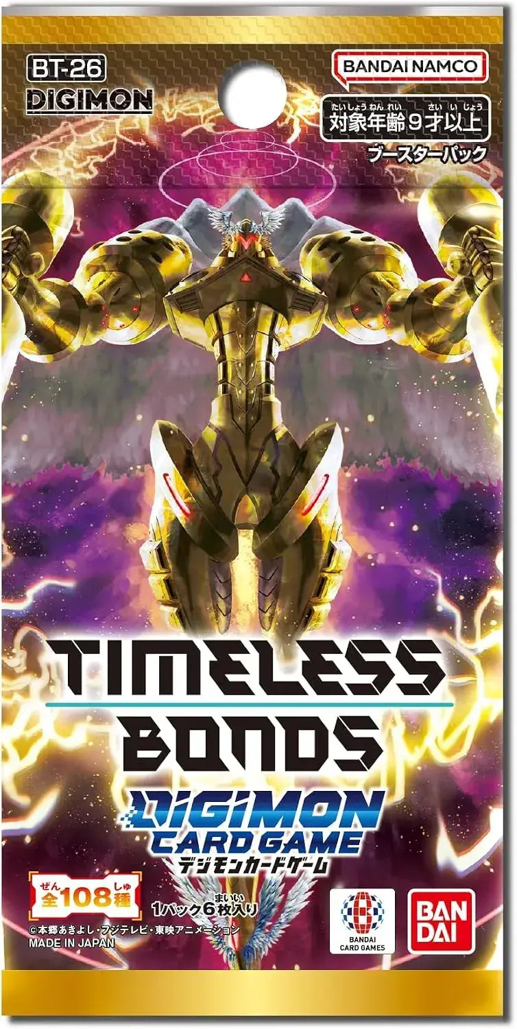 Bandai Digimon Card Game Timeless Bonds Booster Box 24 Packs