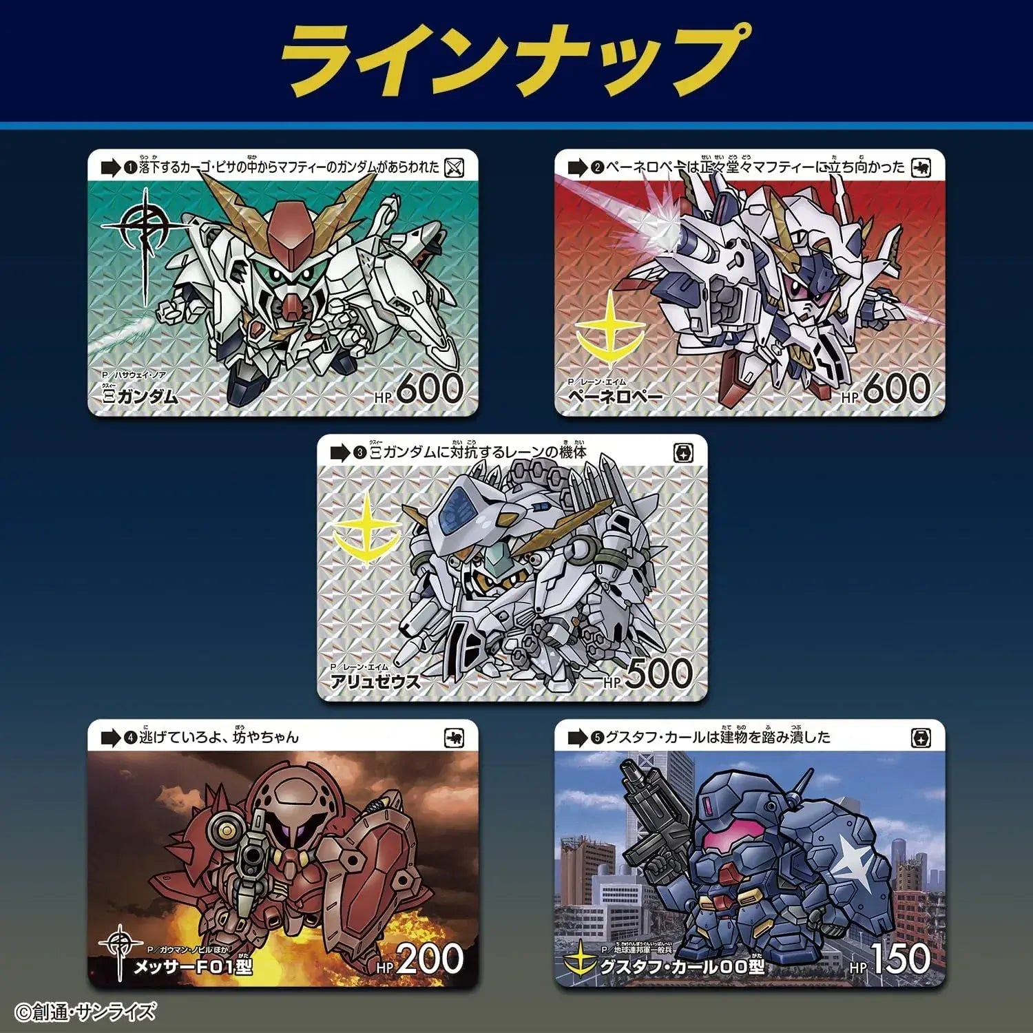 Bandai Gundam Selection Vol 6 Card Pack 20 Count
