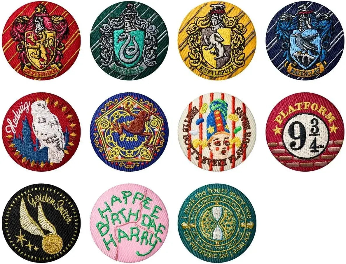 Bandai Harry Potter 12 Embroidered Tin Biscuits Box Candy Toy