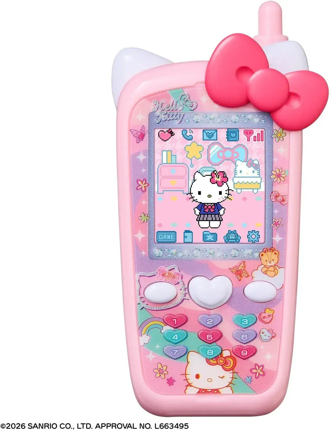 Bandai Hello Kitty Mobile Figure Set Ages 6 and Up