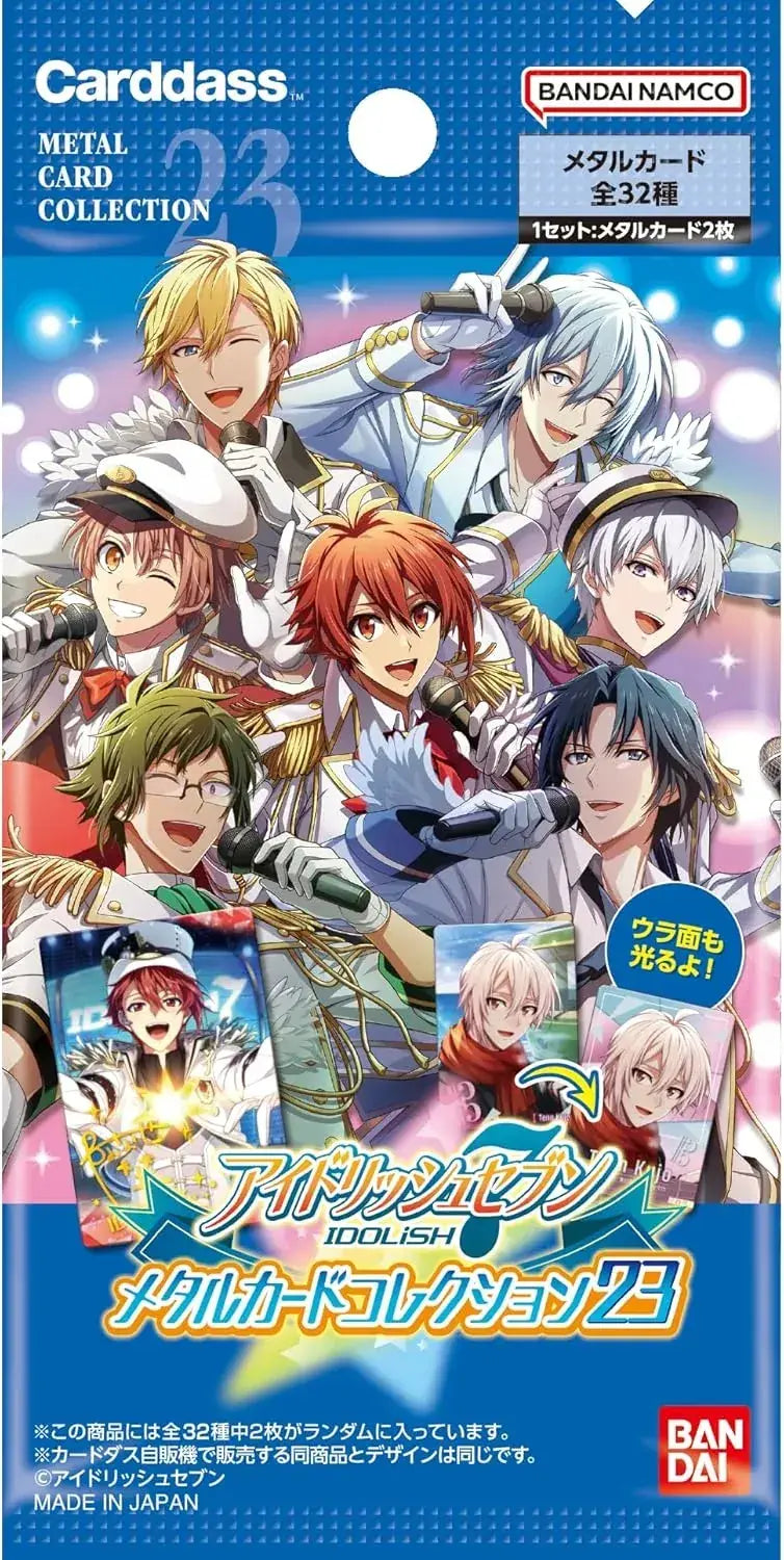 Bandai IDOLiSH7 Metal Card Collection 23 Pack Box 24 Packs