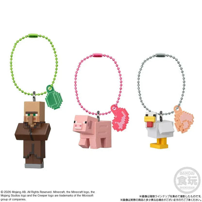 Bandai Minecraft Mascot and Biscuit Box 10 Pack Candy Toy