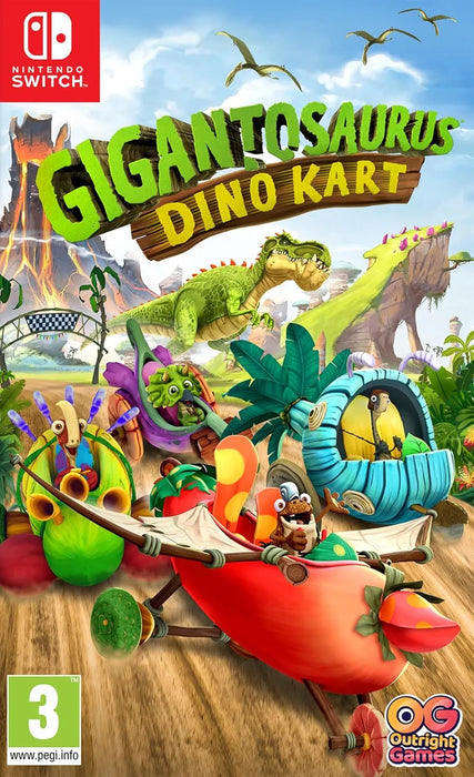Bandai Namco Entertainment Gigantosaurus Dino Cart for Nintendo Switch