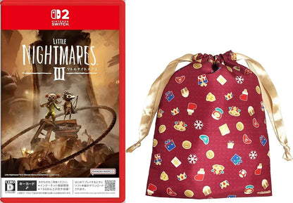 Bandai Namco Little Nightmares 3 Video Game - Switch2 w/ Drawstring Bag - 2200630162484