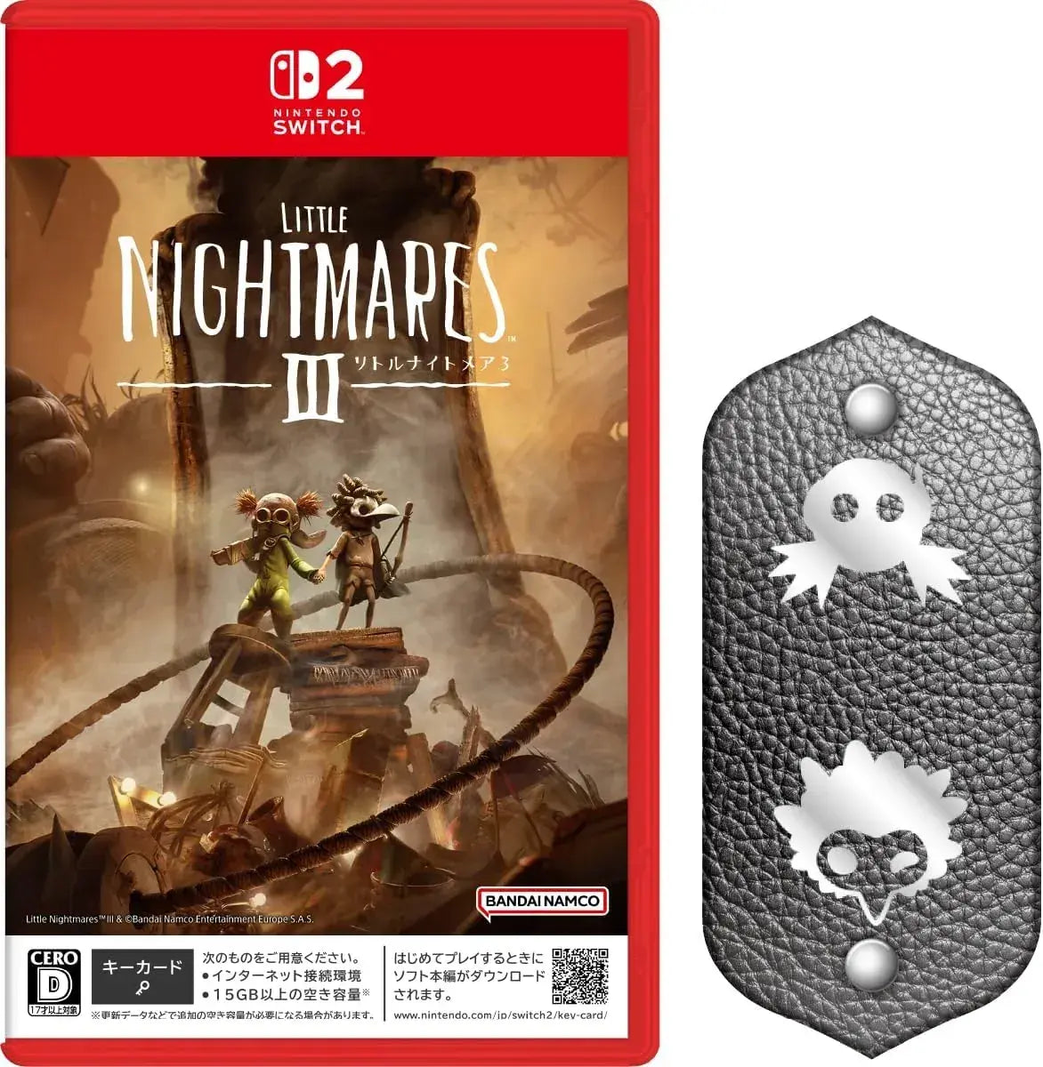 Bandai Namco Little Nightmares 3 Video Game - Switch2 Amazon Exclusive - 2200630154489
