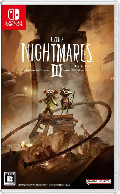Bandai Namco Little Nightmares 3 Video Game - Switch No Amazon Bonus - 4573608157101
