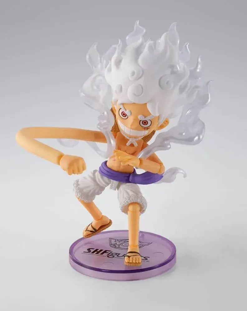 Bandai One Piece Monkey D Luffy Action Figure 8cm