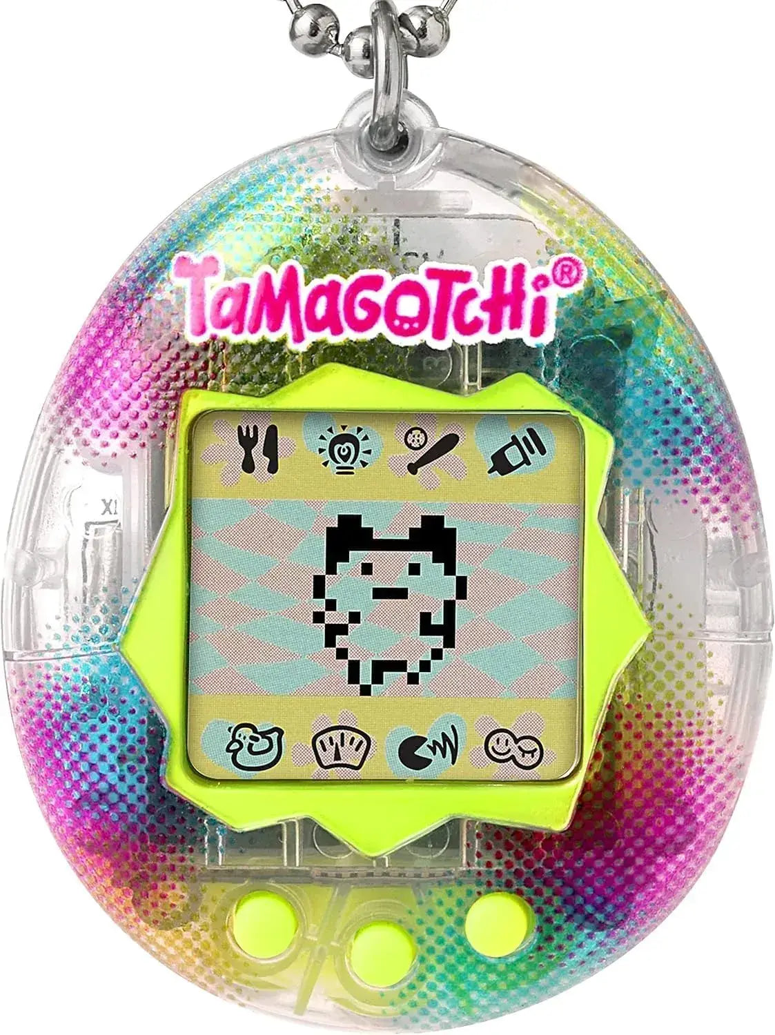 BANDAI Original Tamagotchi Digital Virtual Pet Toy - Neon Pop - 4570117957659