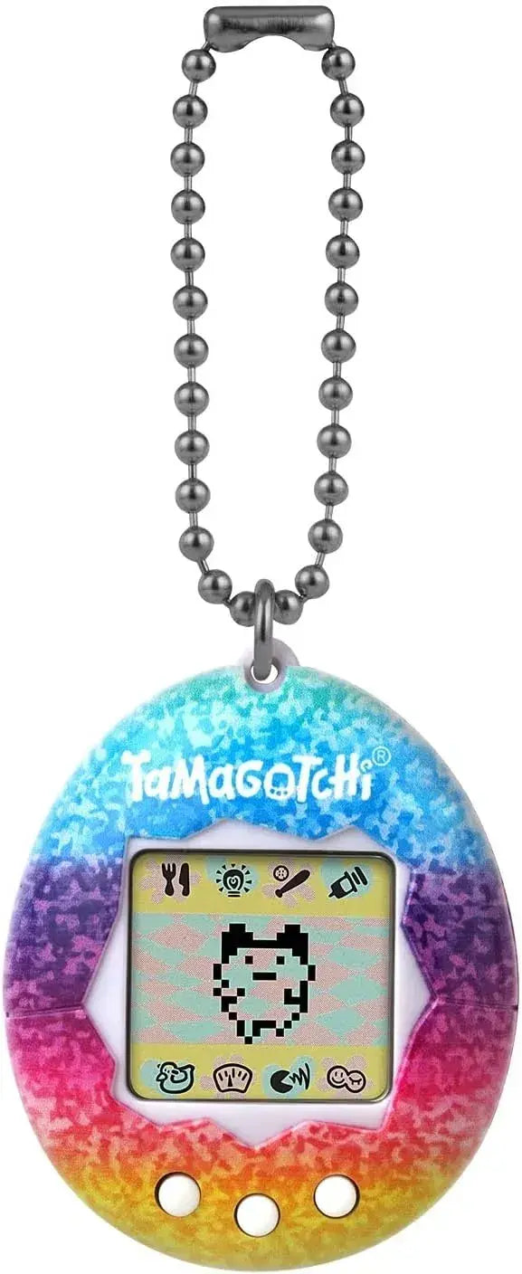 BANDAI Original Tamagotchi Digital Virtual Pet Toy - Rainbow - 4549660982531
