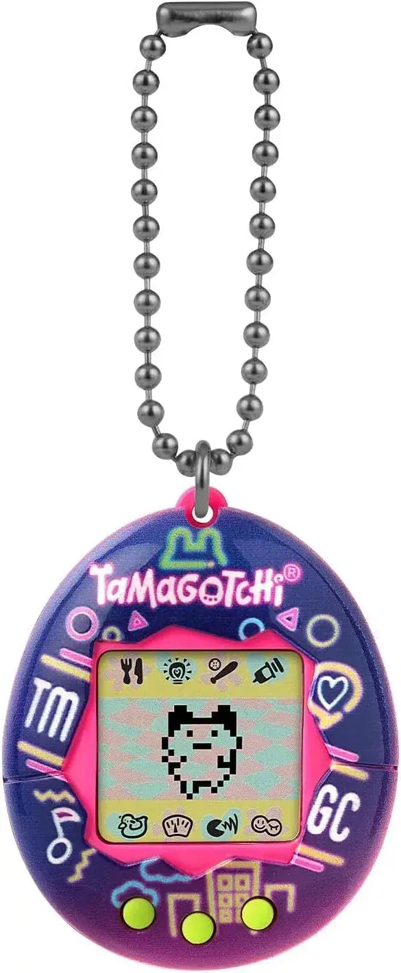 BANDAI Original Tamagotchi Digital Virtual Pet Toy - Neon Lights - 4549660982968