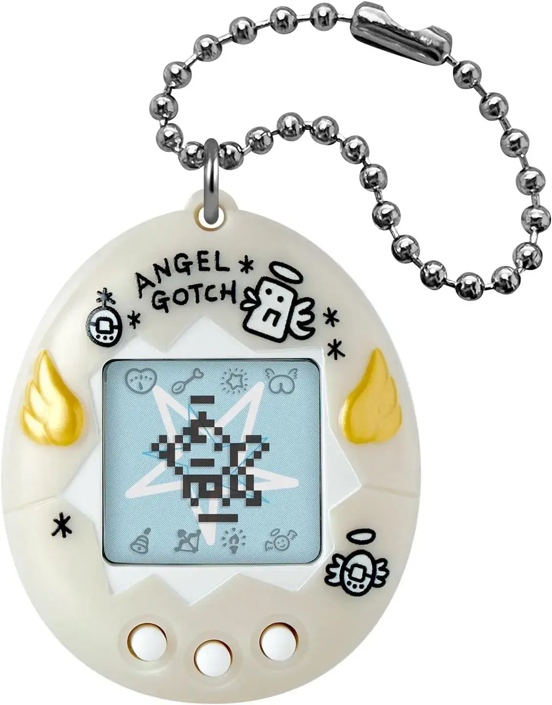 Bandai Original Tamagotchi Virtual Pet - Pearl White - 4582770084092