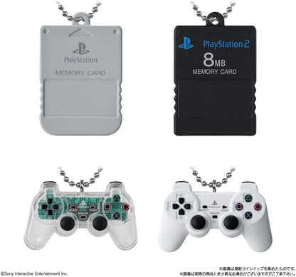 Bandai PlayStation Biscuit Box Mini Charms 10 Piece Set