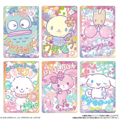 Bandai Sanrio Characters Card Soft Cookies 20 Count Box