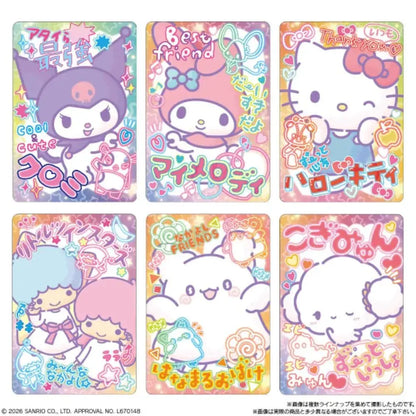 Bandai Sanrio Characters Card Soft Cookies 20 Count Box