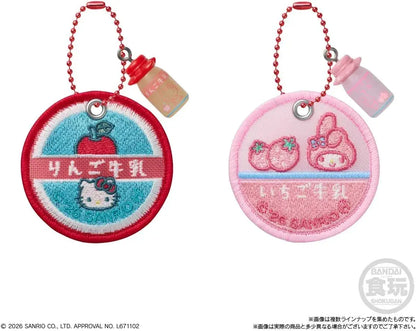 Bandai Sanrio Characters Milk Cap Charm Chocolate Box Candy