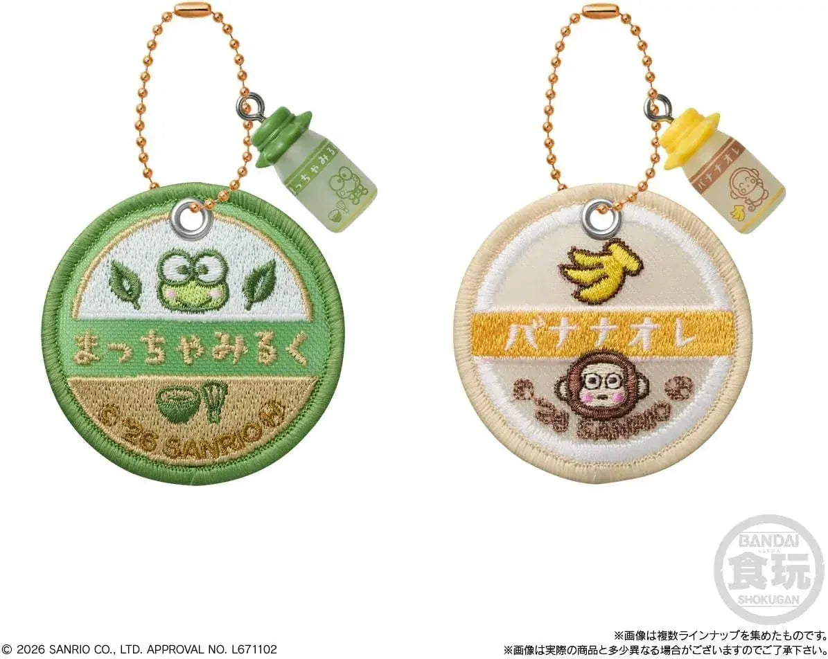 Bandai Sanrio Characters Milk Cap Charm Chocolate Box Candy