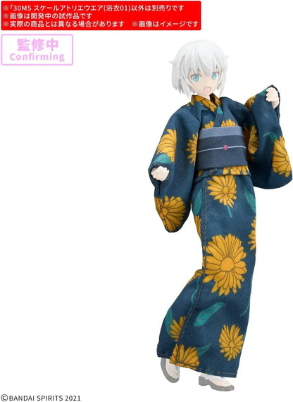 Bandai Spirits 30MS Atelier Wear Yukata 01 Model Kit