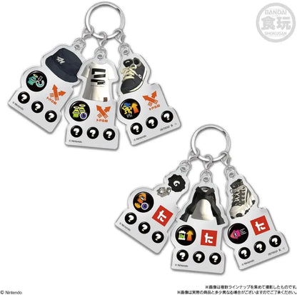 Bandai Splatoon 3 Gear Charm 10 Piece Box Candy Toy