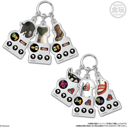 Bandai Splatoon 3 Gear Charm 10 Piece Box Candy Toy