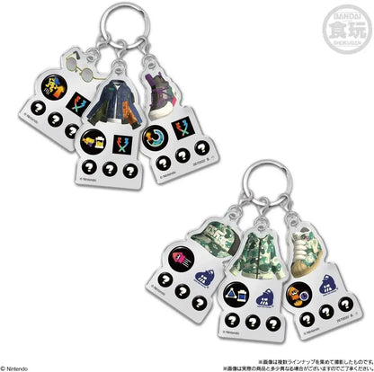 Bandai Splatoon 3 Gear Charm 10 Piece Box Candy Toy
