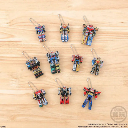 Bandai Super Sentai DX Robo Charm Choco Boru 10 Pack Box