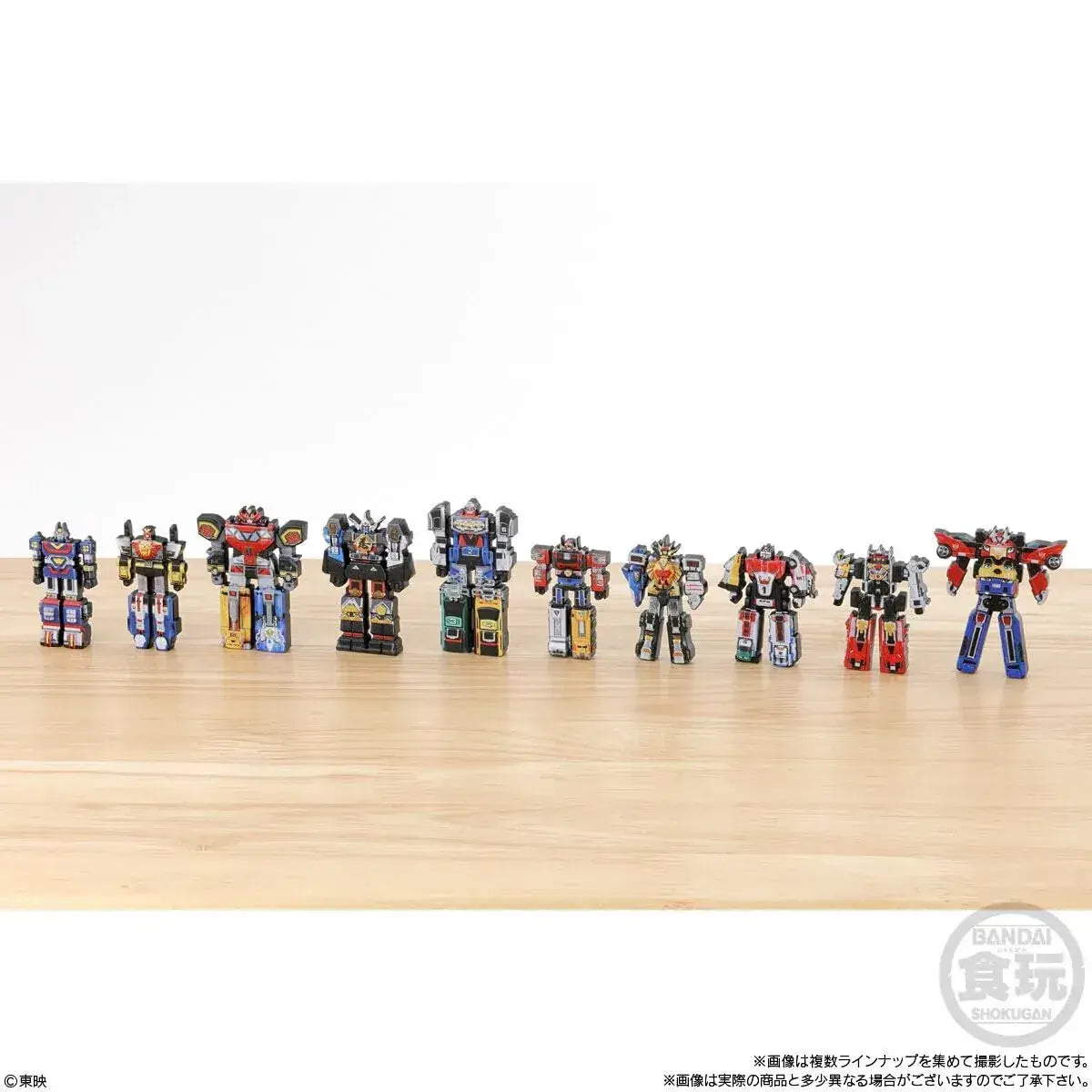 Bandai Super Sentai DX Robo Charm Choco Boru 10 Pack Box