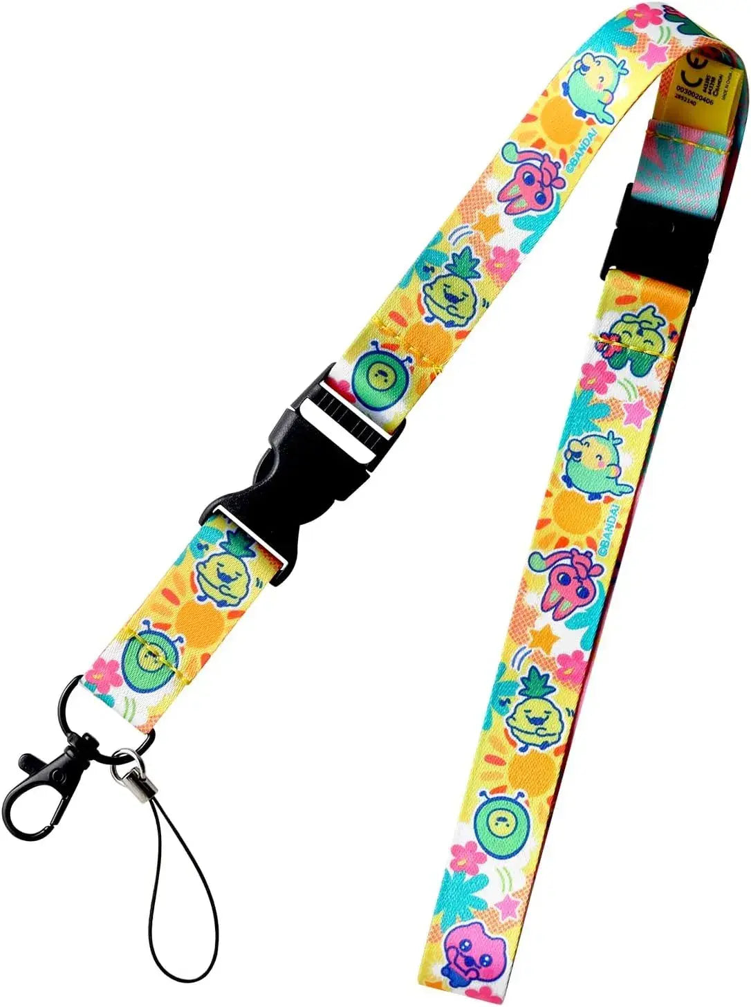 Bandai Tamagotchi Neck Strap Accessory - Vivid Yellow - 4582770017311