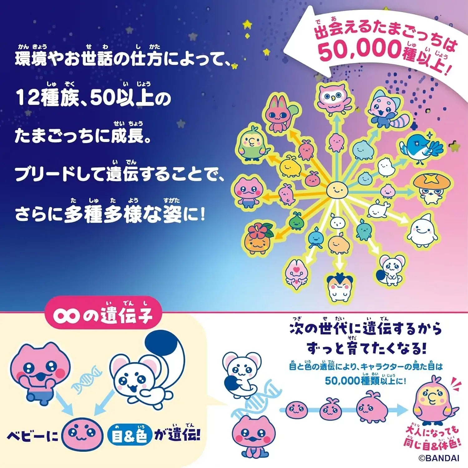 Bandai Tamagotchi Paradise Virtual Pet Toy