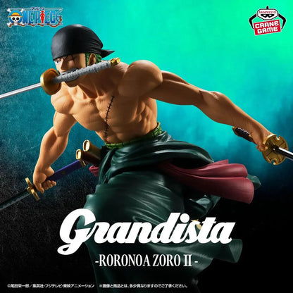 Banpresto One Piece Grandista Roronoa Zoro Figure