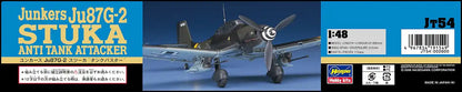 HASEGAWA 1/48 Junkers Ju87G-2 Stuka Anti Tank Attacker Plastic Model- Japan Figure Store - #1 Bring To You The Best Japanese Goods