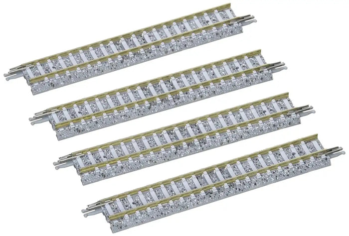 Tomytec Tomix N Gauge Set of 4 Straight PC Rail S99-PC 1015 Model Railway Supplies- Japan Figure Store - #1 Bring To You The Best Japanese Goods