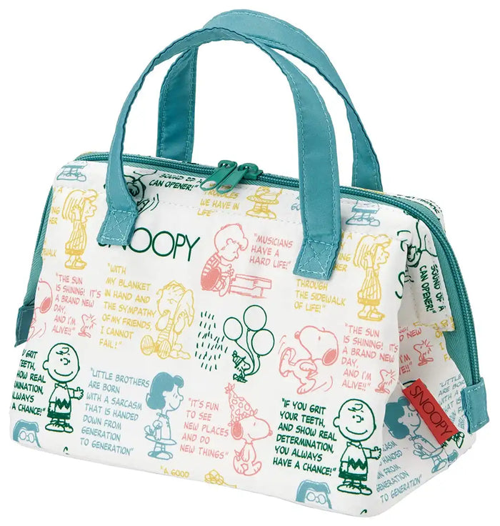 Skater Snoopy Peanuts Insulated Lunch Bag Awesome Kga1-A Cooling Purse- Japan Figure Store - #1 Bring To You The Best Japanese Goods