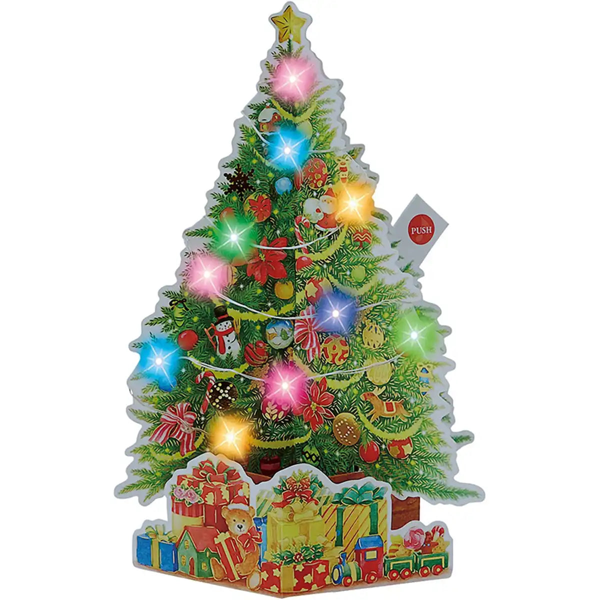Sanrio Christmas Card with Lights and 3 Song Medley - Overseas Shipping- Japan Figure Store - #1 Bring To You The Best Japanese Goods