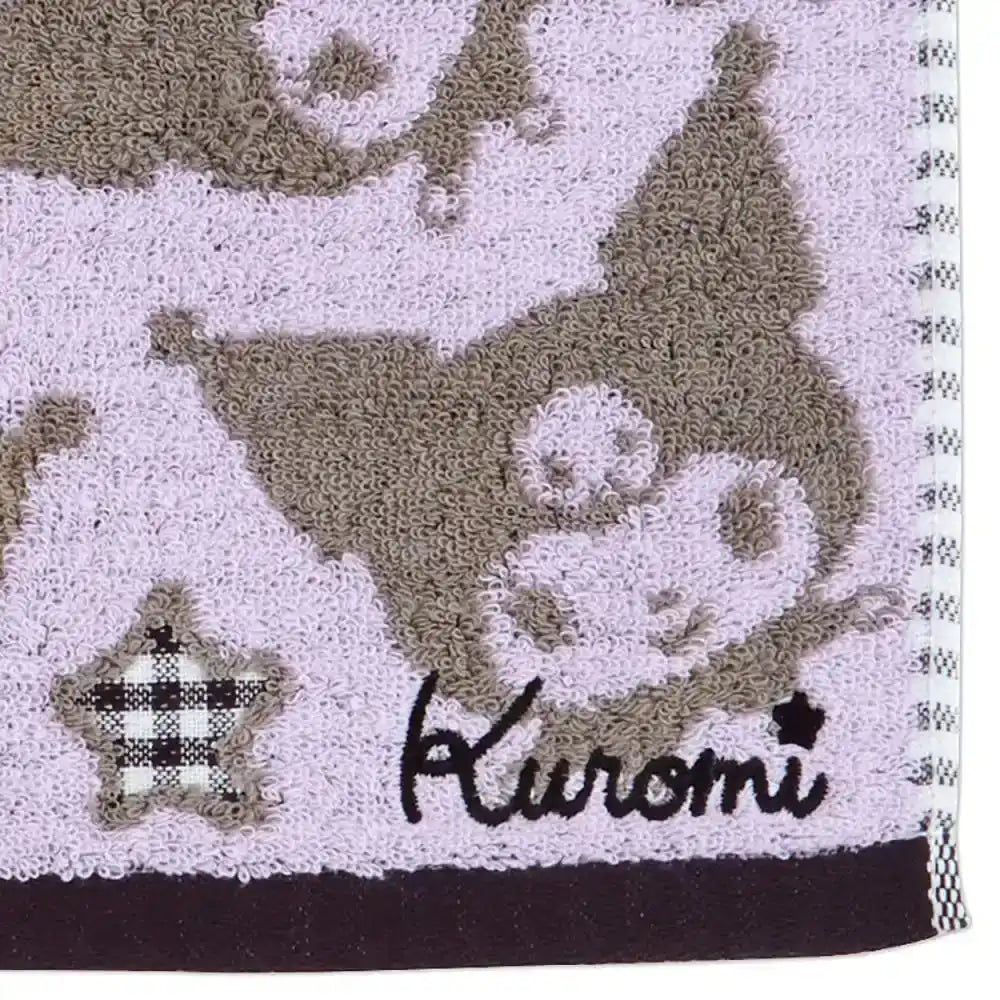 SANRIO Hand Towel Kuromi- Japan Figure Store - #1 Bring To You The Best Japanese Goods
