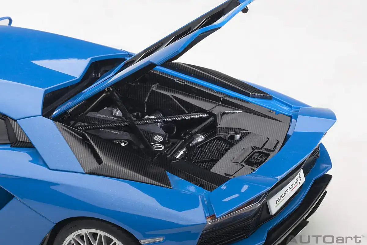 Autoart 1/18 Lamborghini Aventador S Pearl Blue- Japan Figure Store - #1 Bring To You The Best Japanese Goods