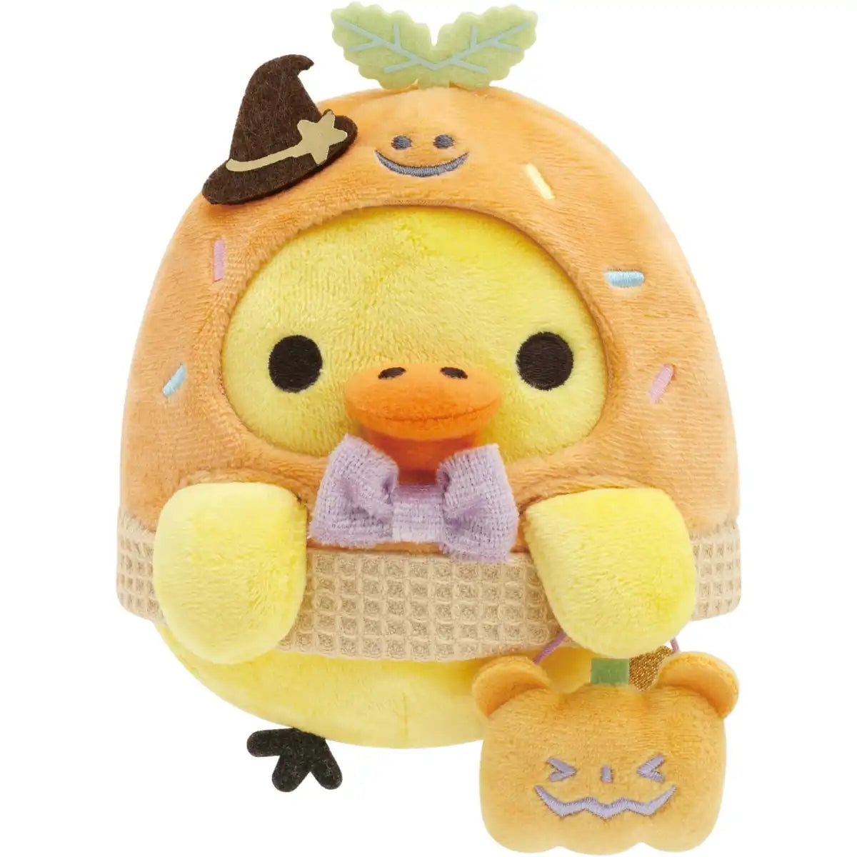 San-X Rilakkuma Halloween Plush Toy Pumpkin Kiiroitori Ghost