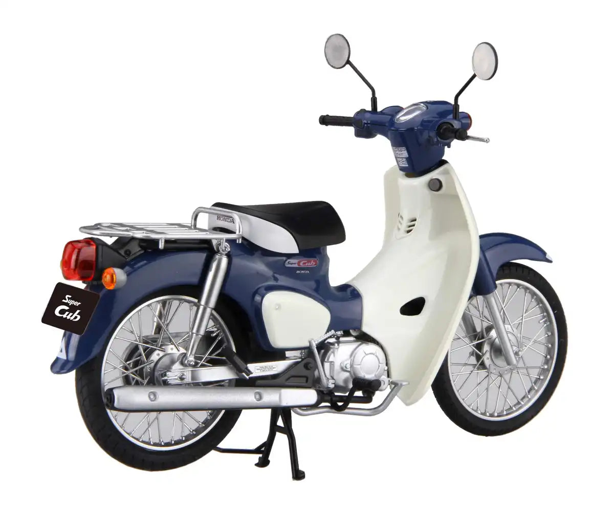 FUJIMI 12Nx-1 Honda Super Cub 110 Urbane Denim Blue Metallic 1/12 Scale Pre-Painted Kit- Japan Figure Store - #1 Bring To You The Best Japanese Goods
