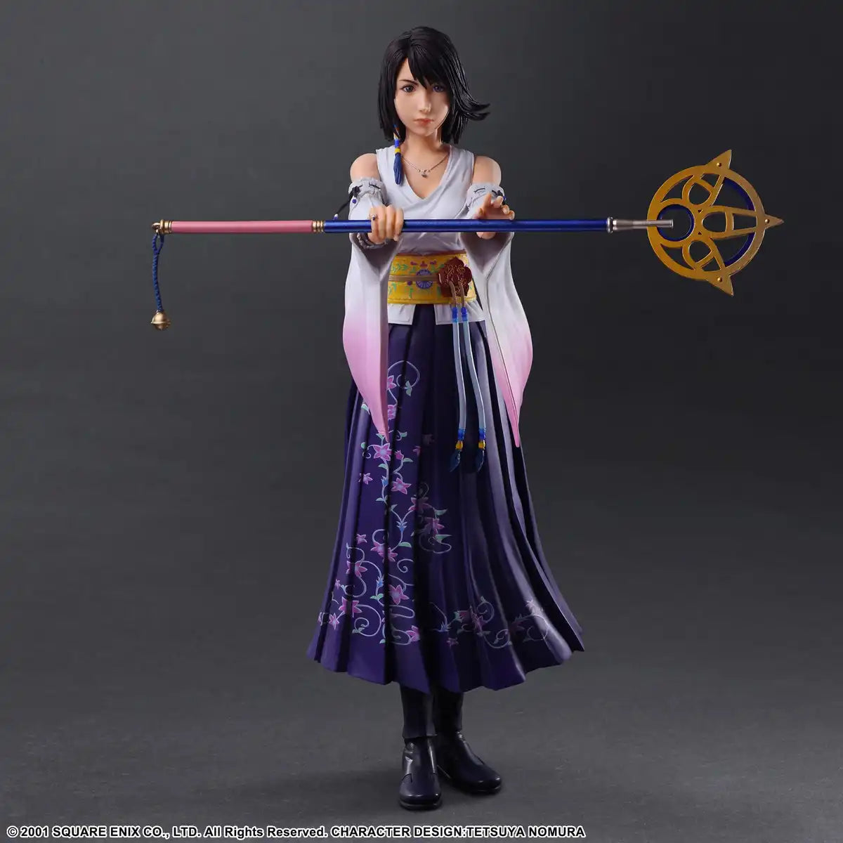 Square Enix Final Fantasy X Play Arts Kai Yuna Pvc Pre-Painted Movable Figure Japan- Japan Figure Store - #1 Bring To You The Best Japanese Goods