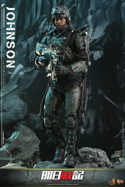 Hot Toys Movie Masterpiece Warriors of Future 1/6 Scale Johnson Figure- Japan Figure Store - #1 Bring To You The Best Japanese Goods
