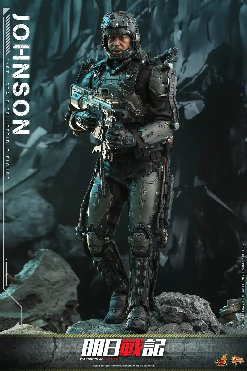 Hot Toys Movie Masterpiece Warriors of Future 1/6 Scale Johnson Figure- Japan Figure Store - #1 Bring To You The Best Japanese Goods