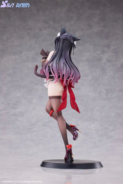 Fucking Anime Original Shibare Neko Rufuna-Chan 1/7 Figure with Tapestry- Japan Figure Store - #1 Bring To You The Best Japanese Goods