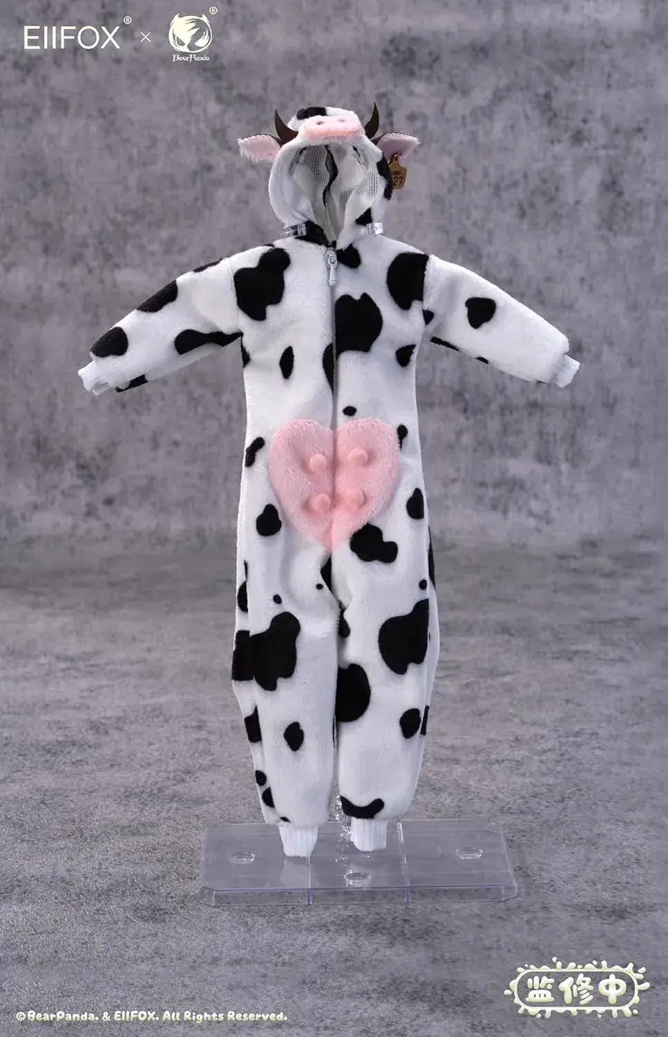 Bear Panda Dairy Cow MOMO 1/8 Scale Painted PVC Action Figure
