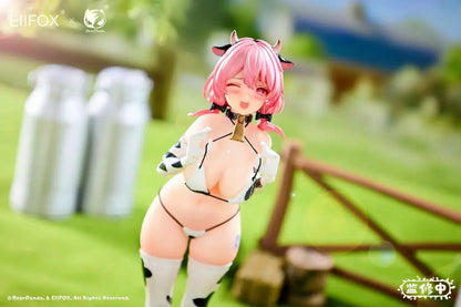 Bear Panda Dairy Cow MOMO 1/8 Scale Painted PVC Action Figure